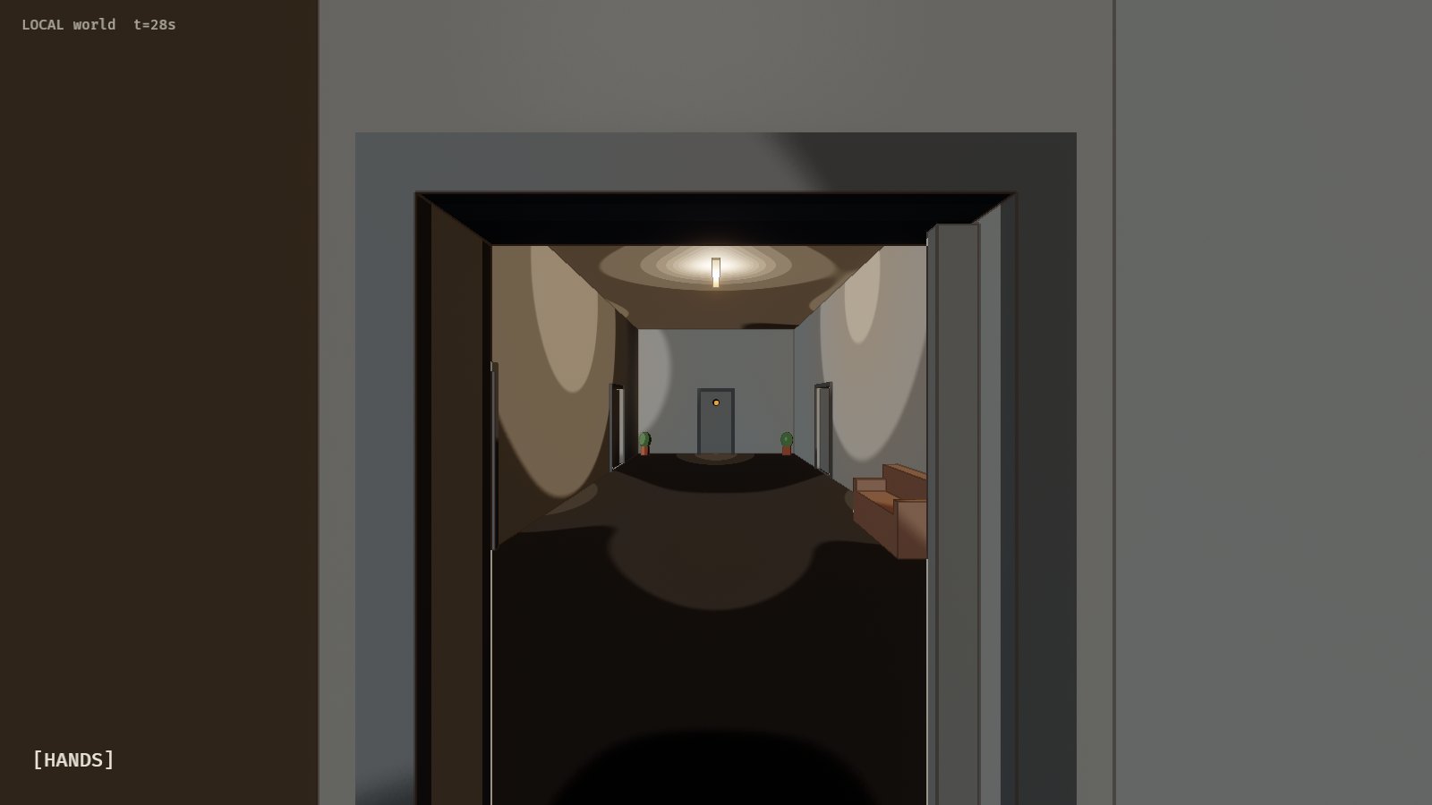 Through the collar, into the station